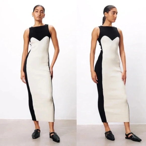 Mara Hoffman Aleks Ribbed-Knit Cotton Maxi Dress Size XS - Picture 12 of 14